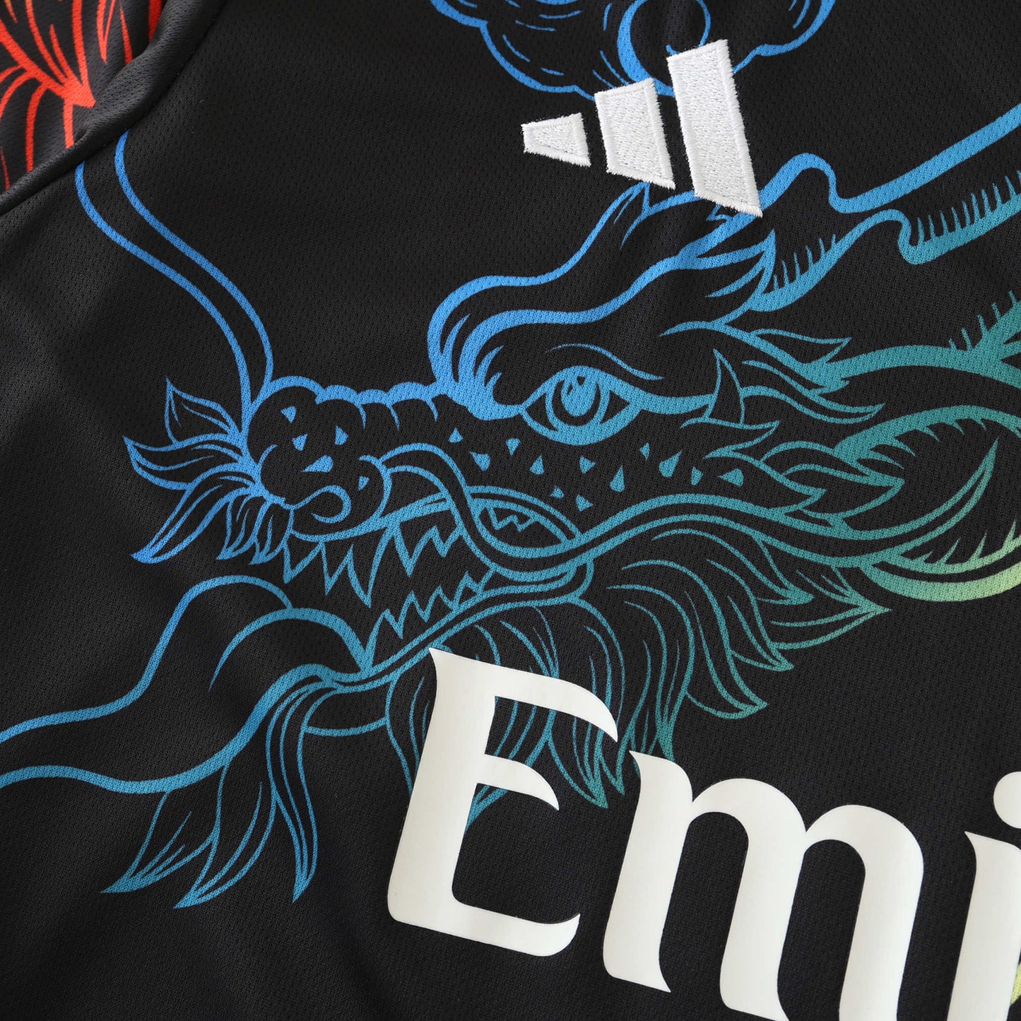 Real Madrid 2024/25 Rainbow Dragon Jersey - Special Edition (Black)