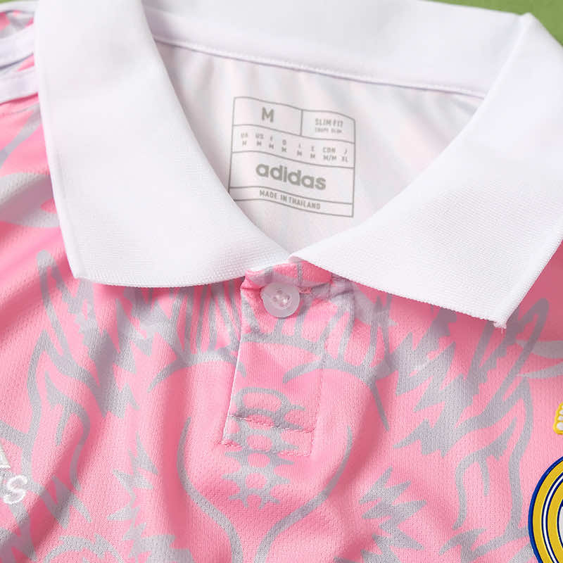 Real Madrid 2024/25 The Year of the Loong Memorial Jersey - Special Edition (Pink)