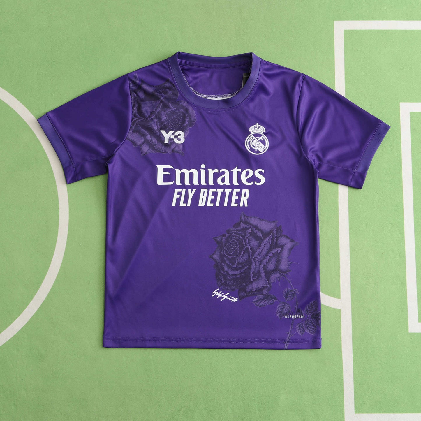 Real Madrid 2024/25 Y-3 Lavender Rose Jersey - Special Edition (Kids)