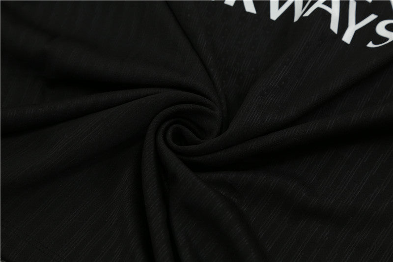 Paris Saint Germain 2024/25 Training Tracksuit ( Black+ Maroon)