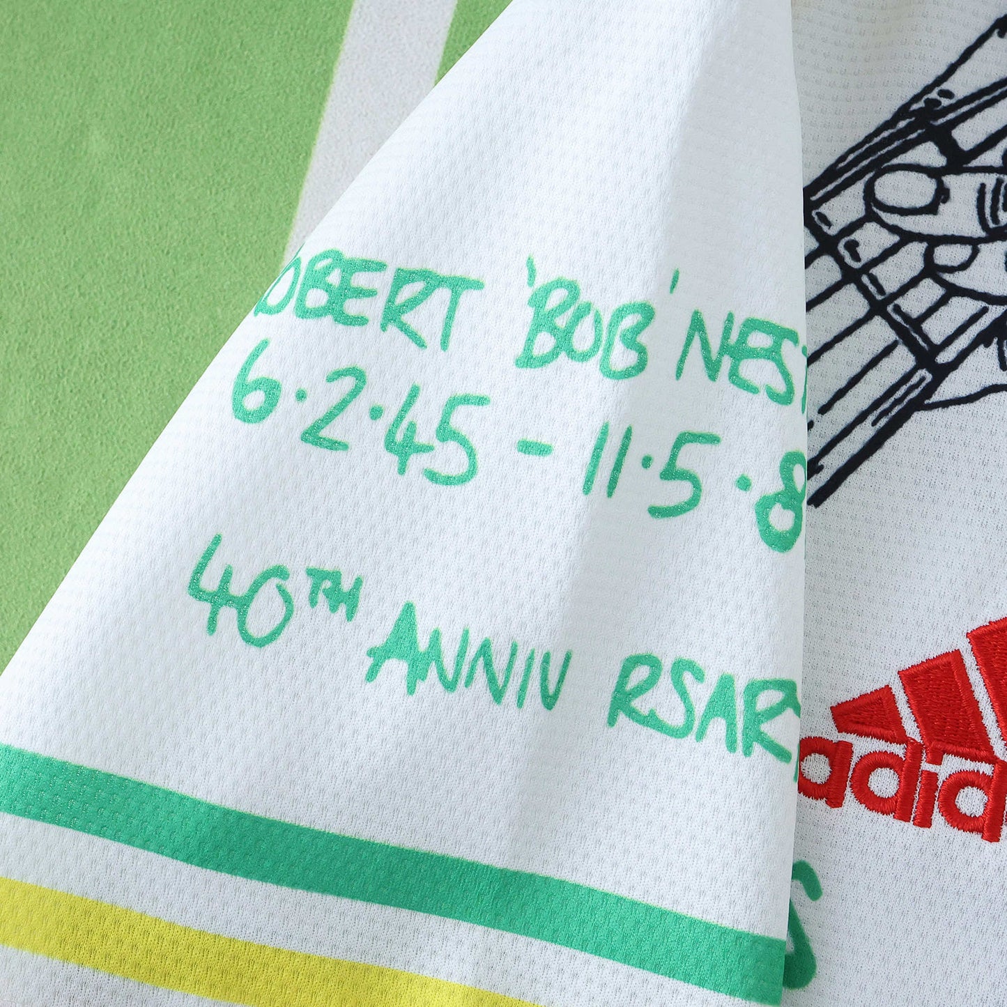 AFC Ajax 2025/26 Bob Marley Concept Jersey - Special Edition (White)