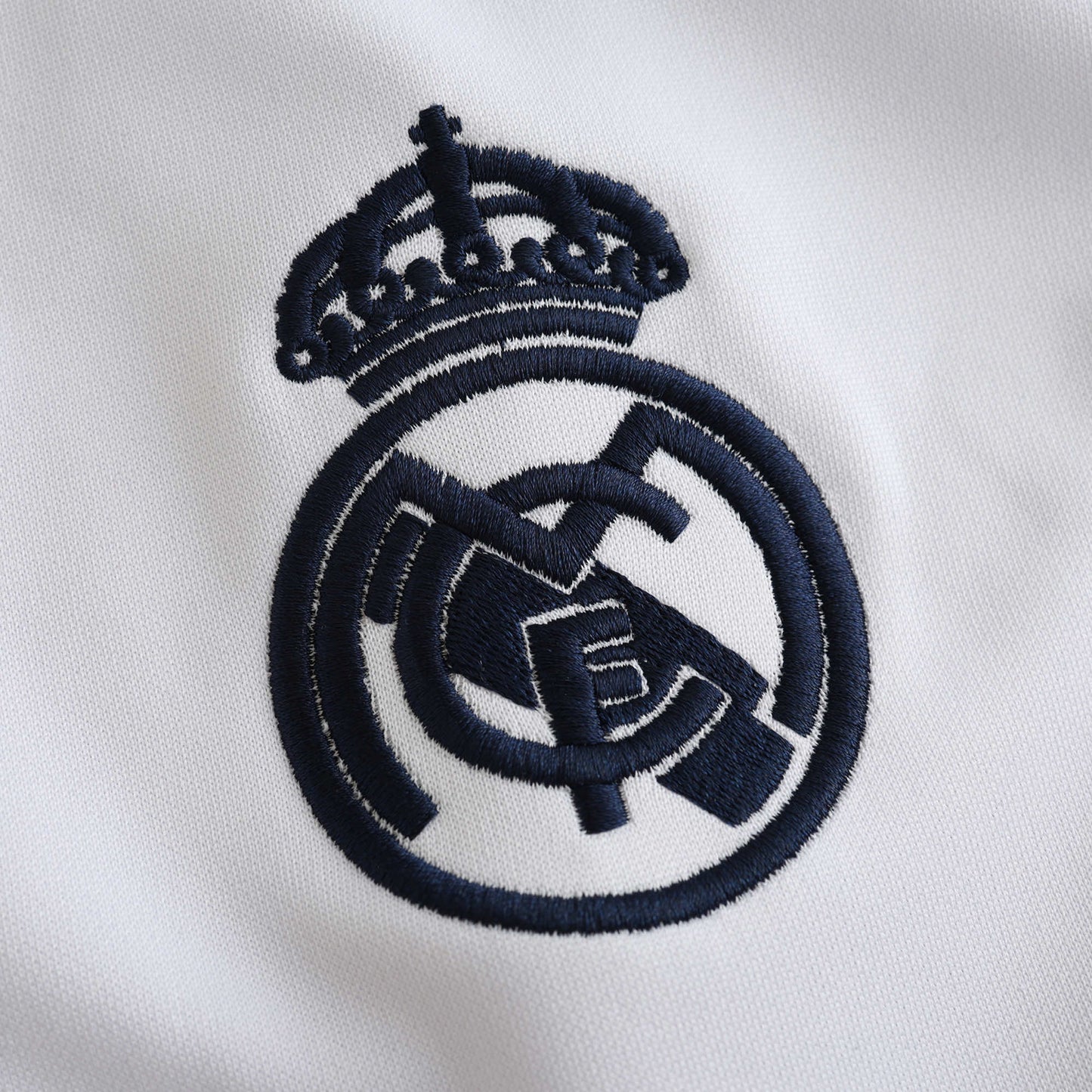 Real Madrid 2024/25 Training Tracksuit (White + Orange #4)