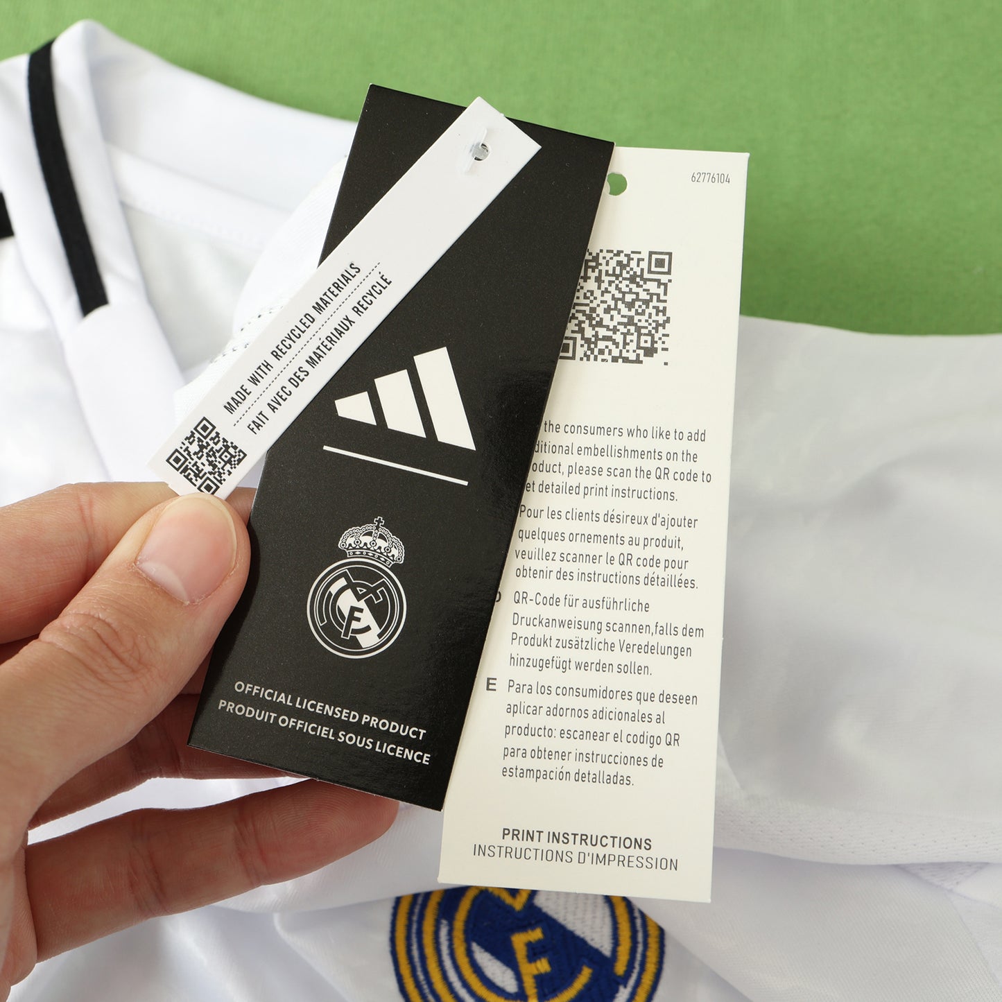Real Madrid 2024/25 Home Jersey - Fan Edition - The Jersey Vault