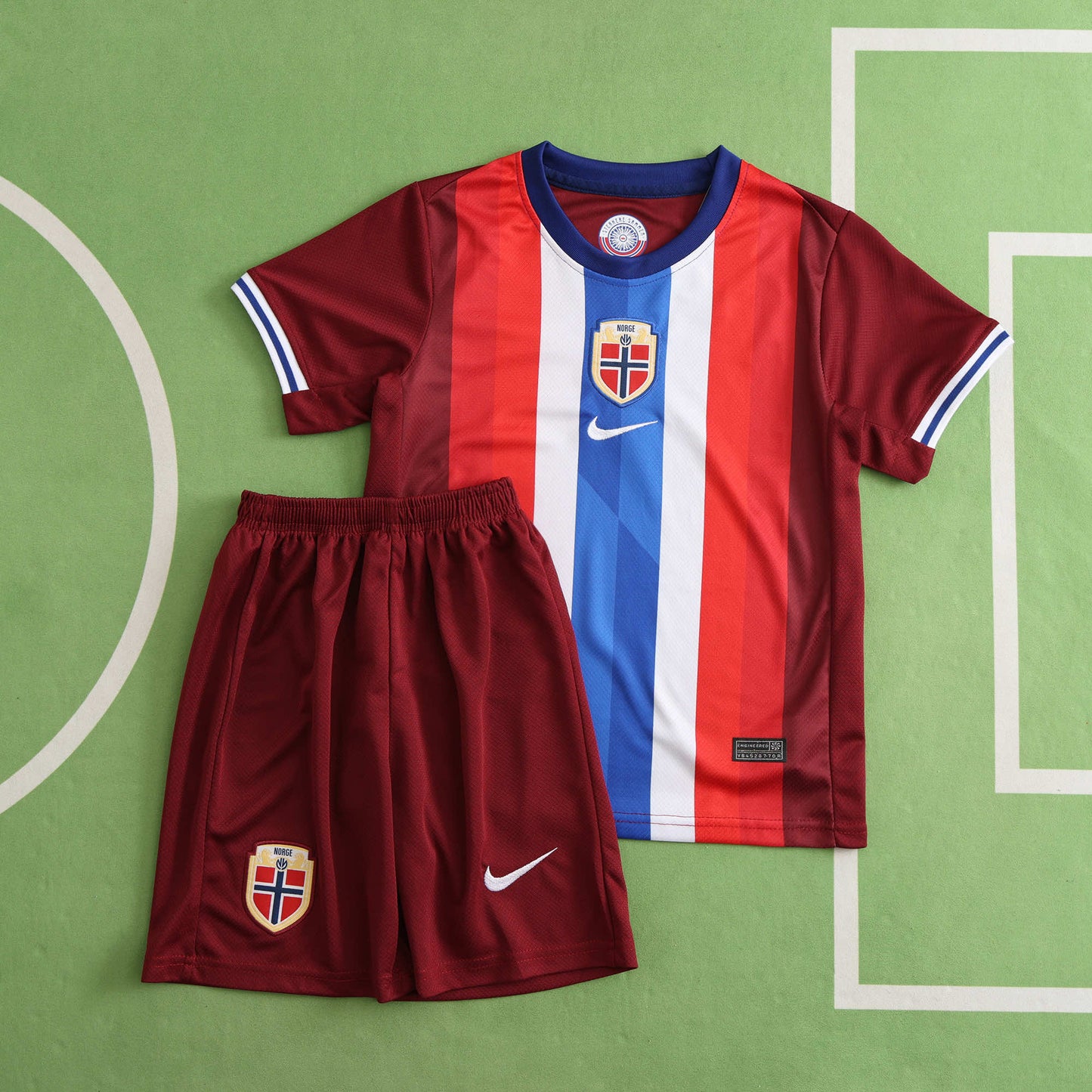 UEFA Norway 2024/25 Home Kit - Fan Edition (Kids)