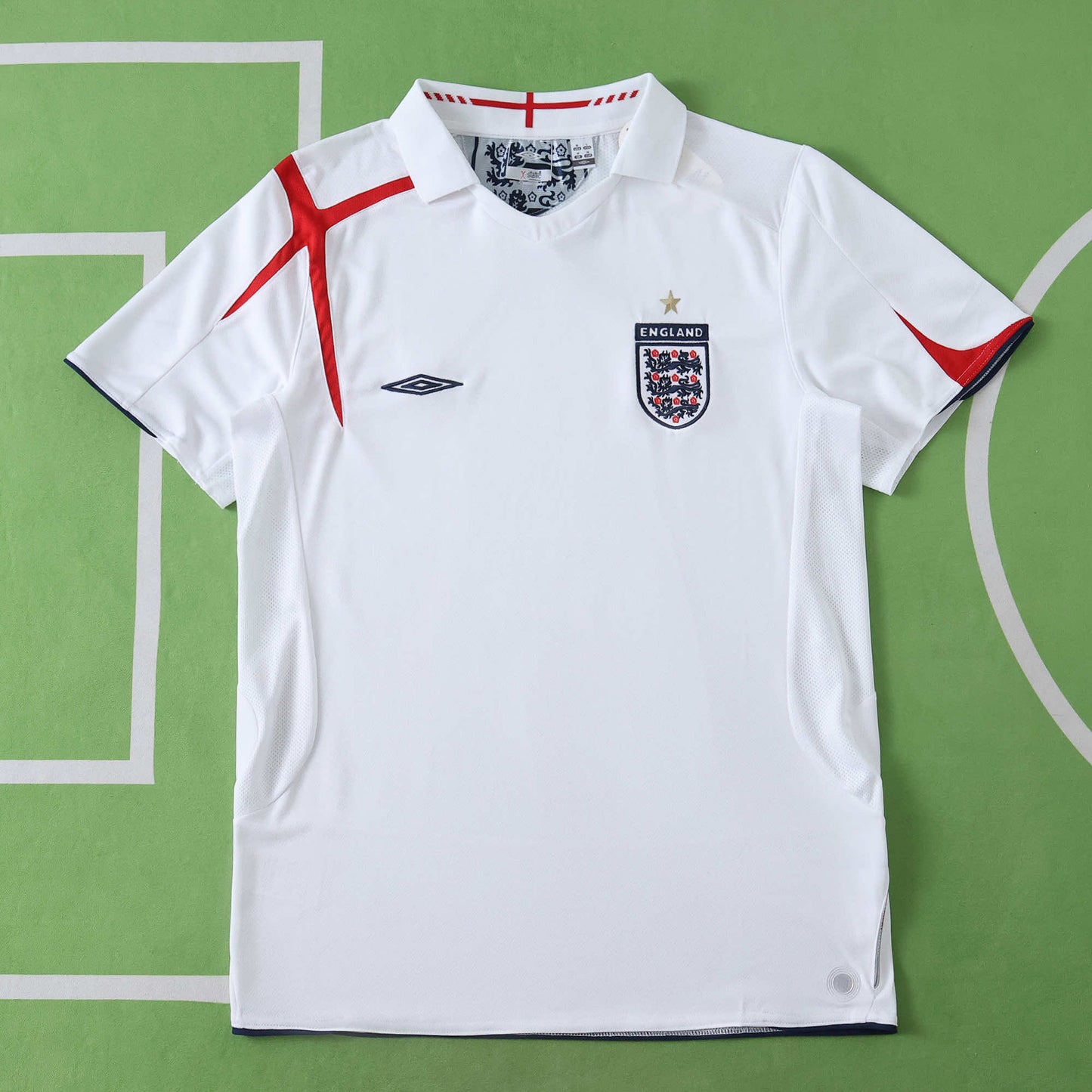 England 2006/07 Jersey - Retro Edition - The Jersey Vault