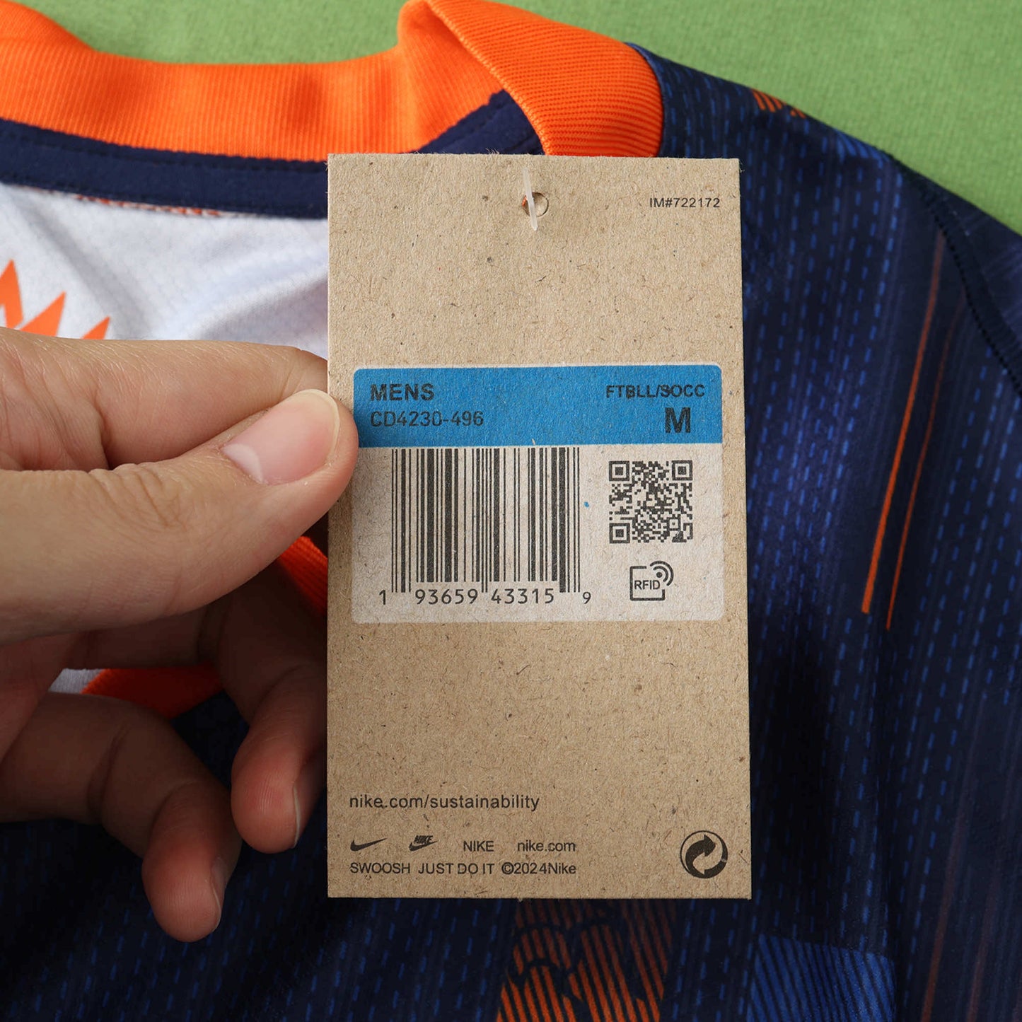 Netherlands 2024/25 Away Jersey - Fan Edition - The Jersey Vault