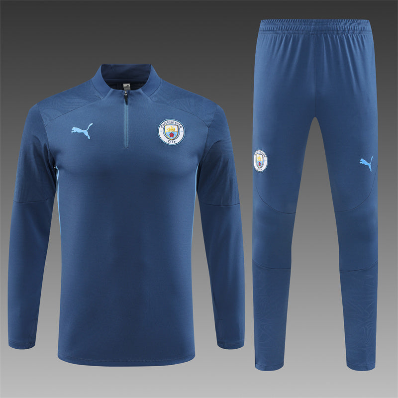 Manchester City 2024/25 Training Tracksuit (Navy)