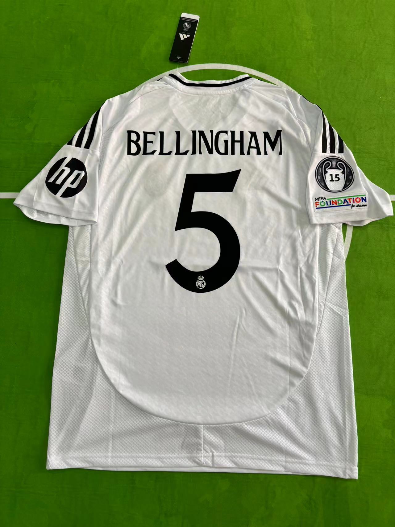 Real Madrid 2024/25 Home Jersey - Fan Edition - The Jersey Vault