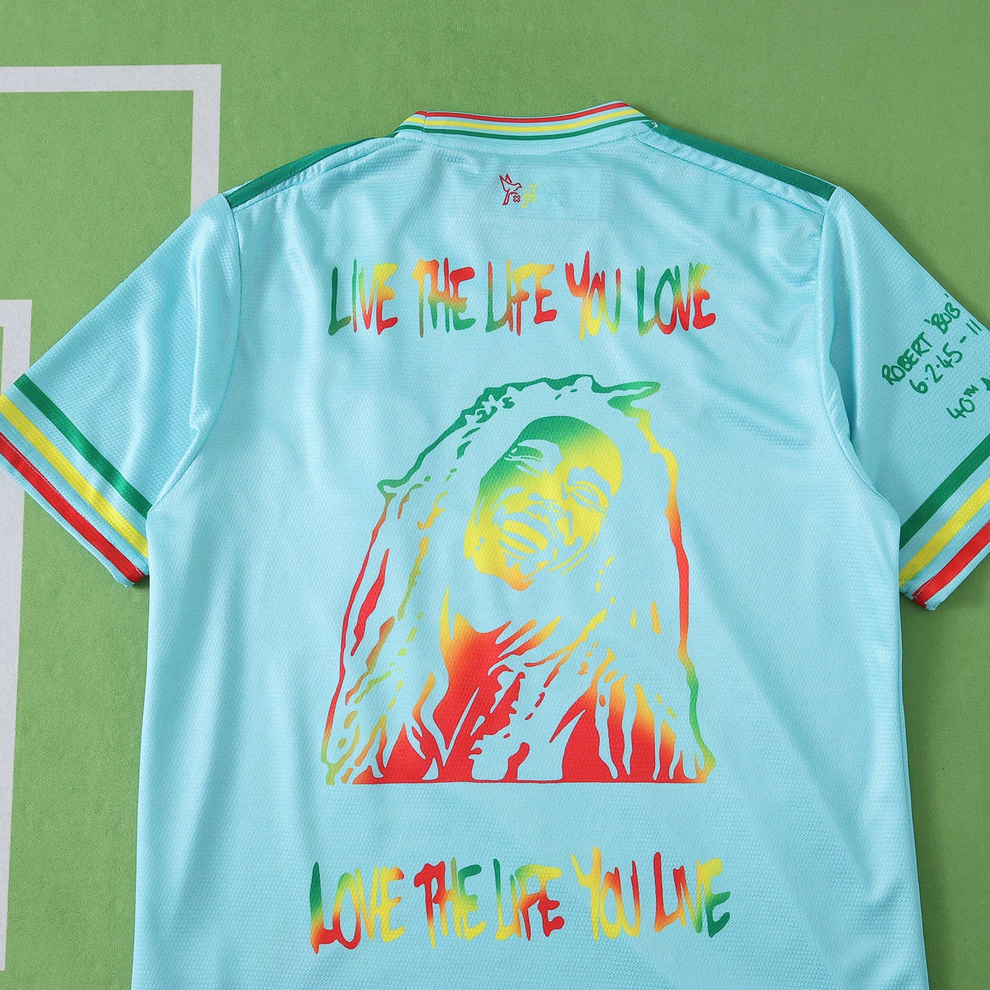 AFC Ajax 2025/26 Bob Marley Concept Jersey - Special Edition (Teal)