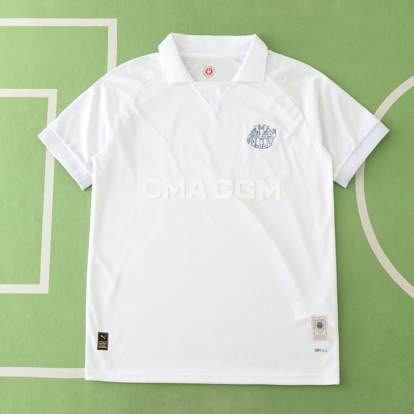 Marseille 2024/25 125th Anniversary Jersey - Special Edition (White)