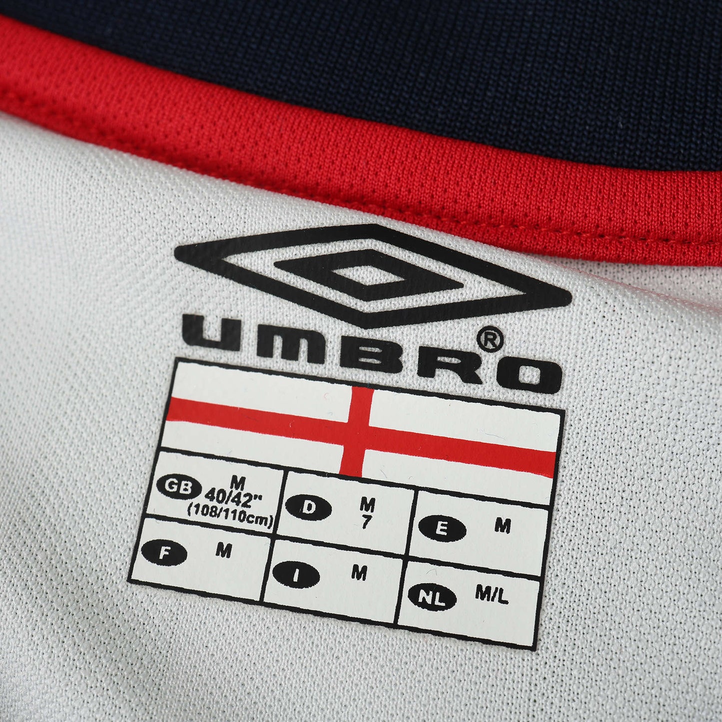 England 2003/03 Home Jersey - Retro Edition - The Jersey Vault