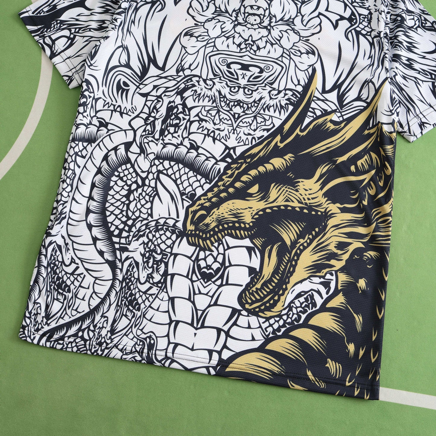 Real Madrid 2024/25 The Year of the Loong Jersey - Special Edition (Black & White)