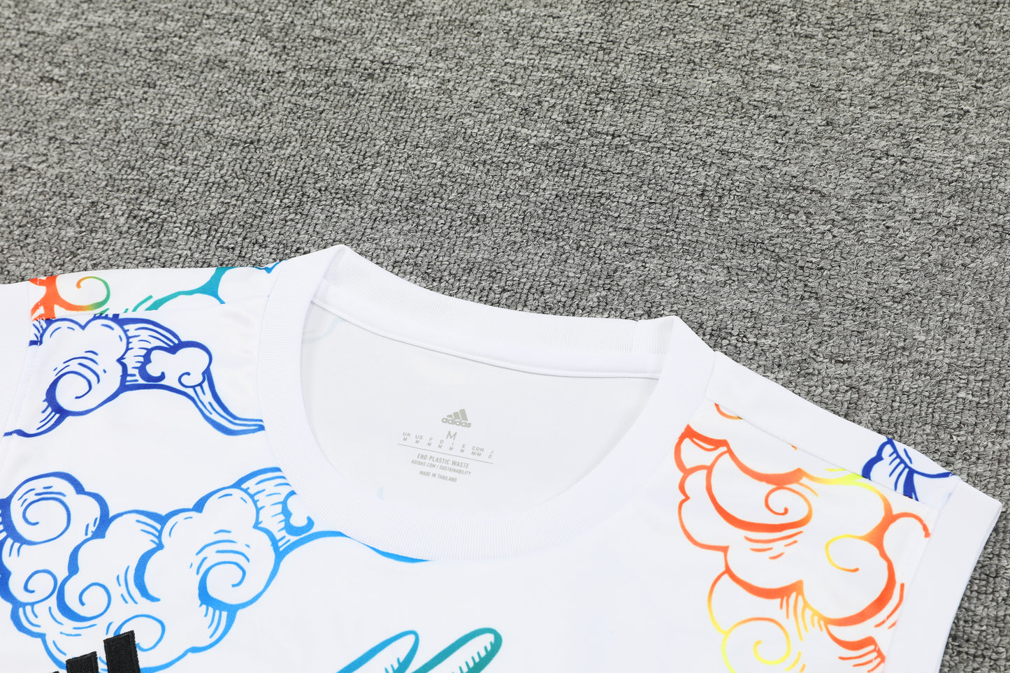 Real Madrid 2024/25 Training Vest Tracksuit (Rainbow white)