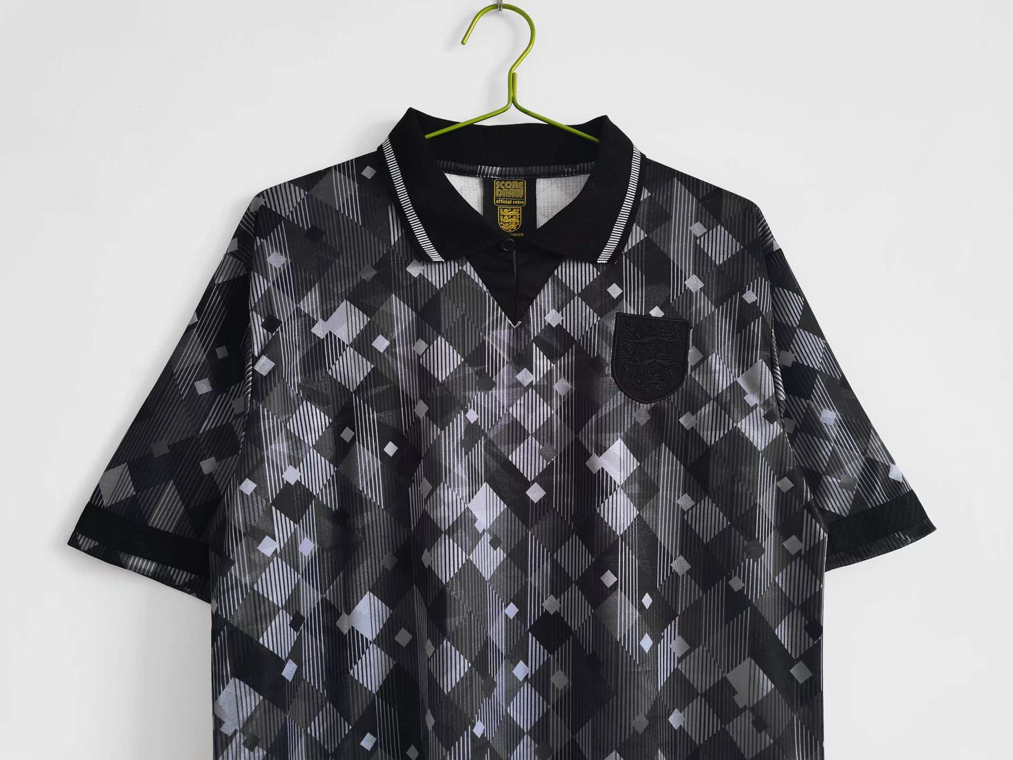 England 1990/01 Jersey - Retro Edition (Black) - The Jersey Vault