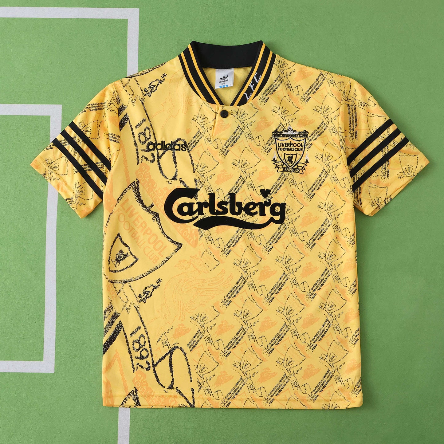 Liverpool 1994/95 Third Kit - Retro Edition (Kids)
