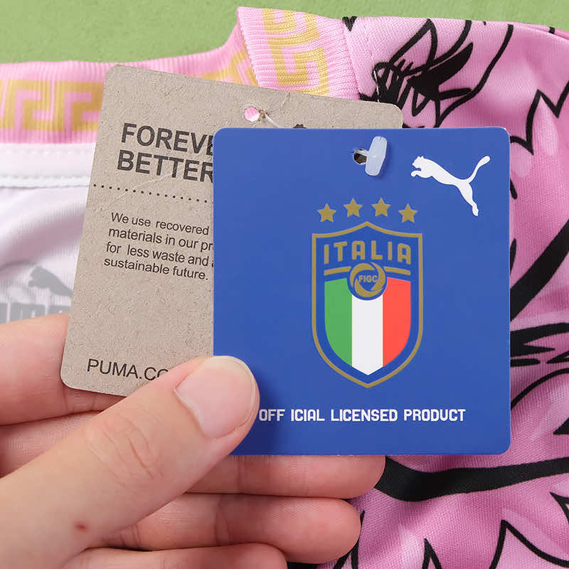 Italy 2023/24 Pink Versace Jersey - Special Edition