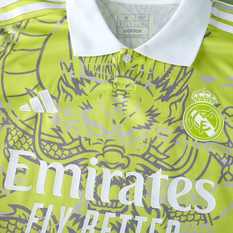Real Madrid 2024/25 The Year of the Loong Memorial Jersey - Special Edition (Green)