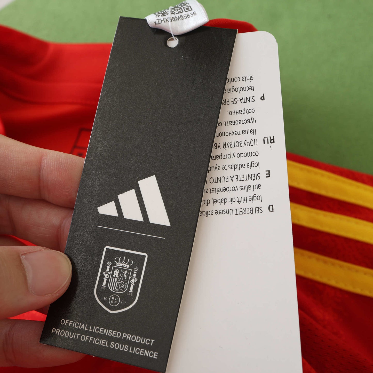 Spain 2024/25 Home Jersey - Fan Edition - The Jersey Vault