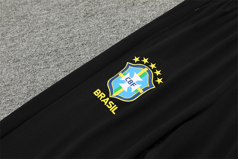 Brazil 2024/25 Training Tracksuit (Black)
