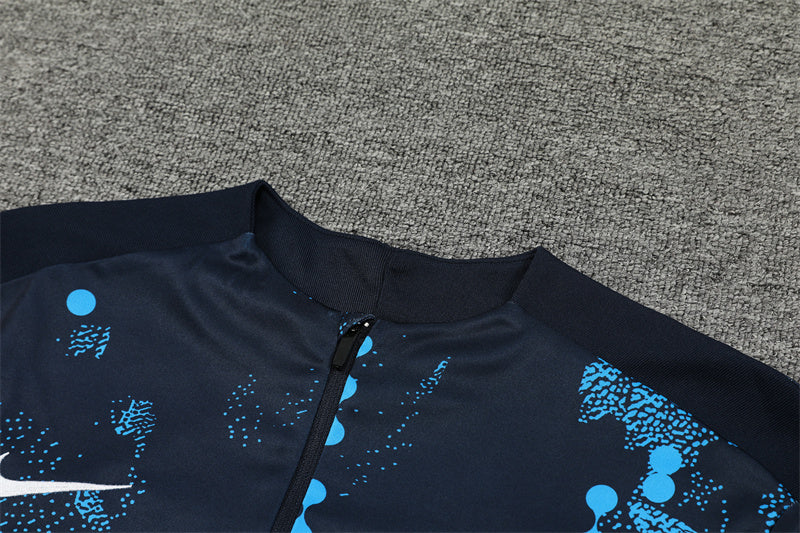 Chelsea 2024/25 Training Tracksuit (Black Glitch)