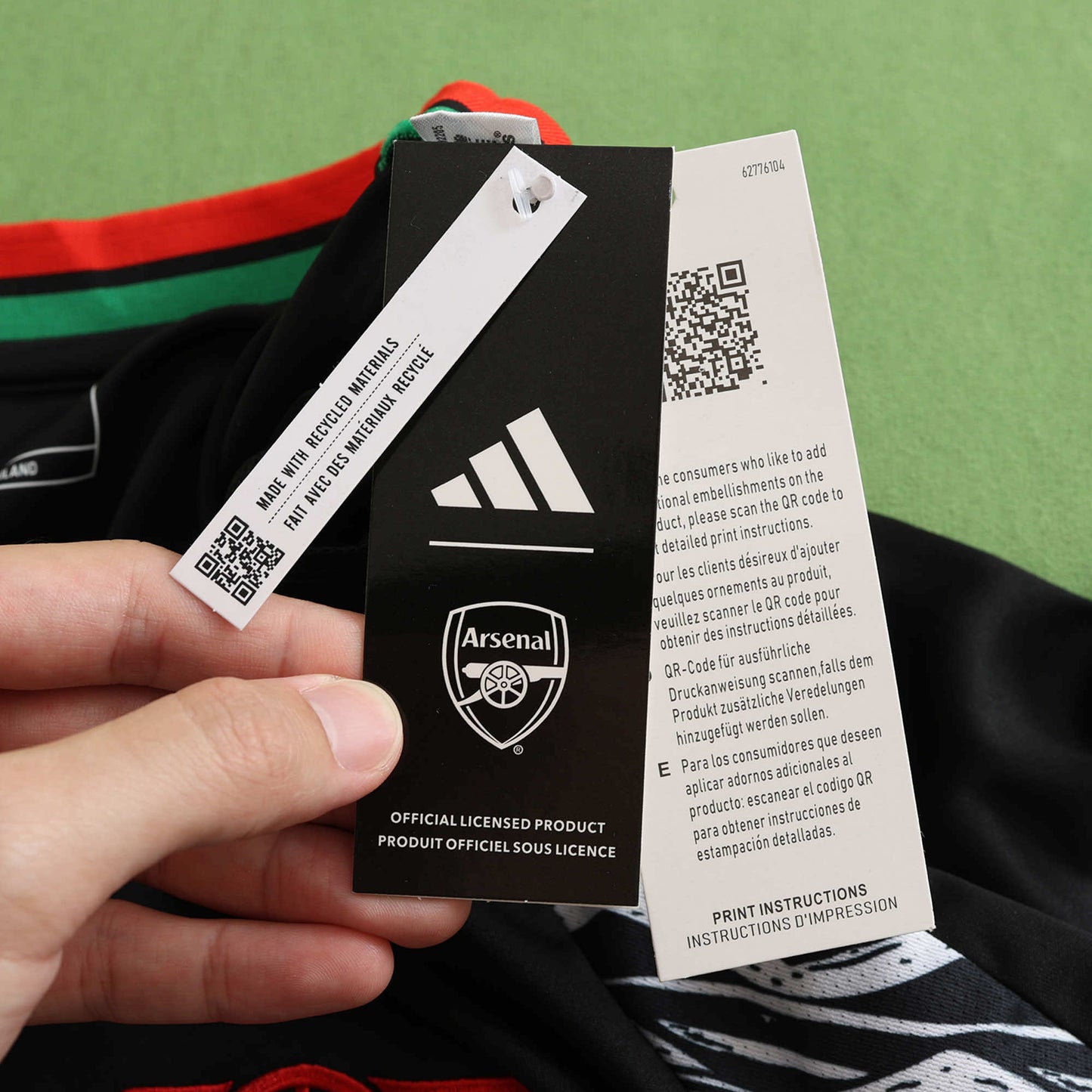 Arsenal 2024/25 Away Jersey - Fan Edition