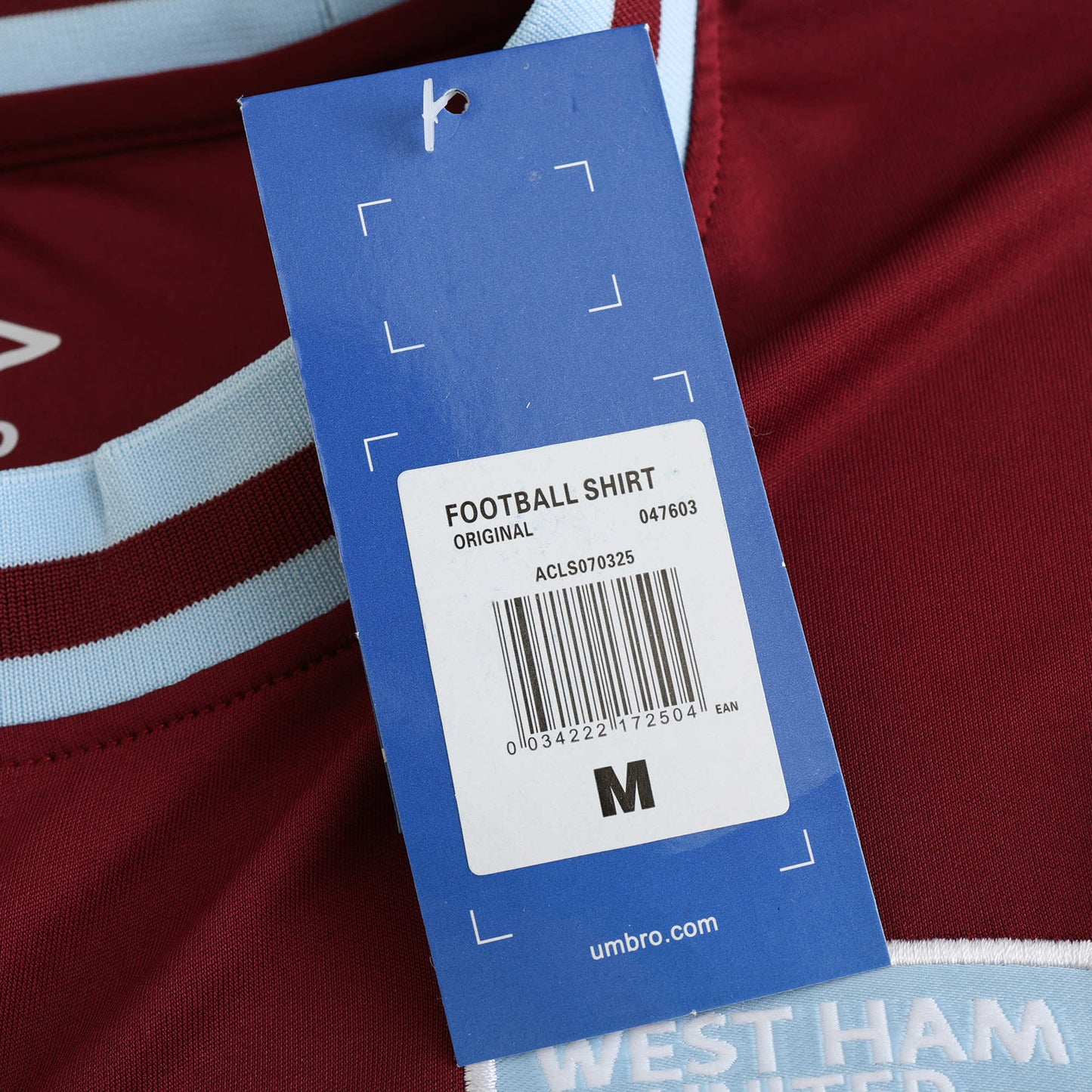 West Ham 2024/25 Home Jersey - Fan Edition