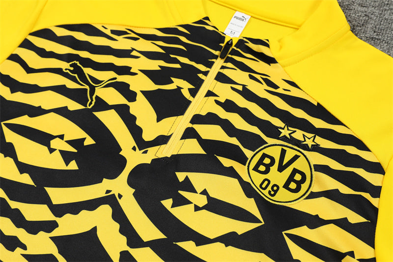 Borussia Dortmund 2024/25 Training Tracksuit (Yellow + Black)