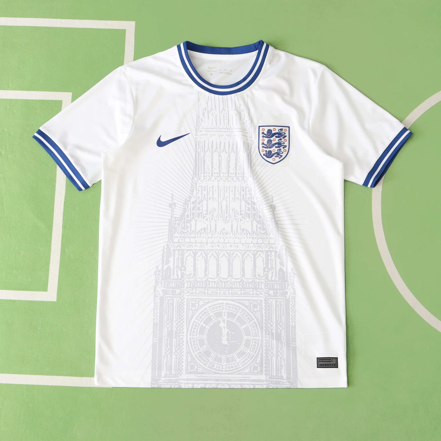 England 2023/24 White Castle Jersey - Special Edition