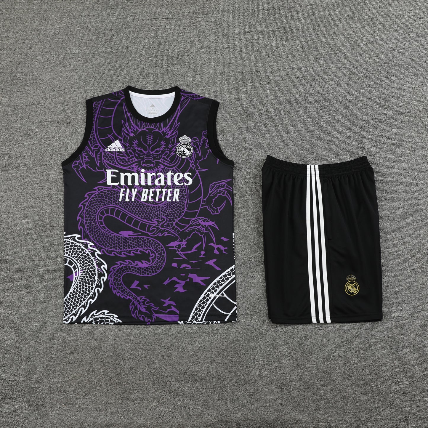 Real Madrid 2024/25 Training Vest Tracksuit (purple dragon)