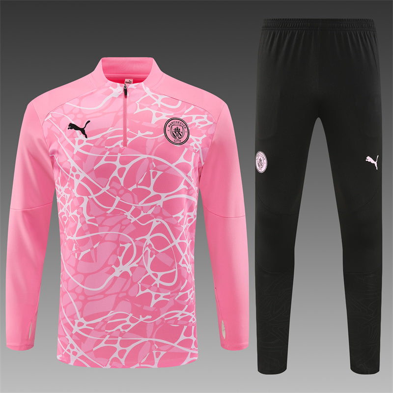 Manchester City 2024/25 Training Tracksuit (Pink)