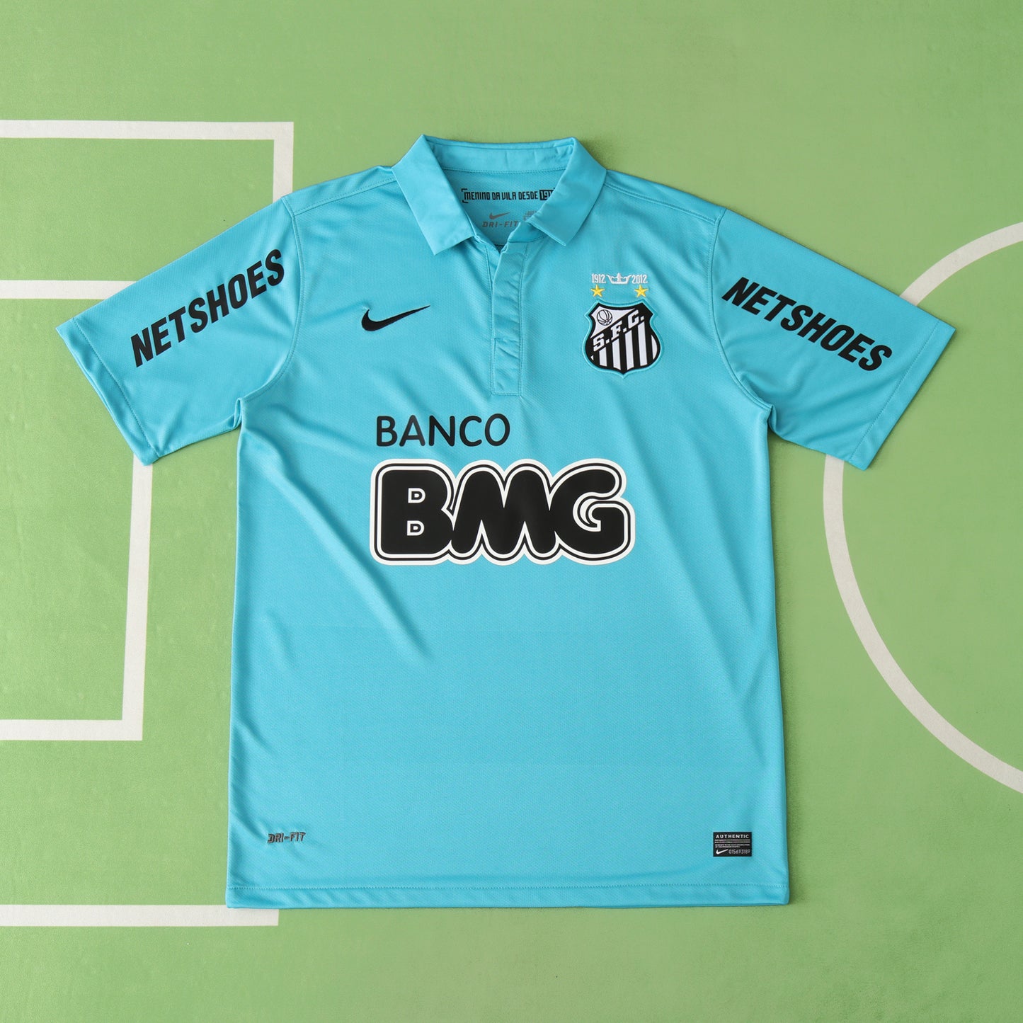 Santos FC 2011/12 Away Jersey - Retro Edition