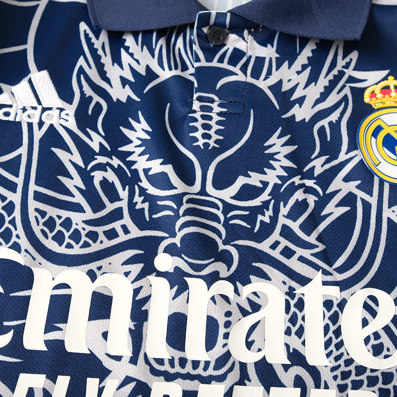 Real Madrid 2024/25 The Year of the Loong Memorial Jersey - Special Edition (Navy)