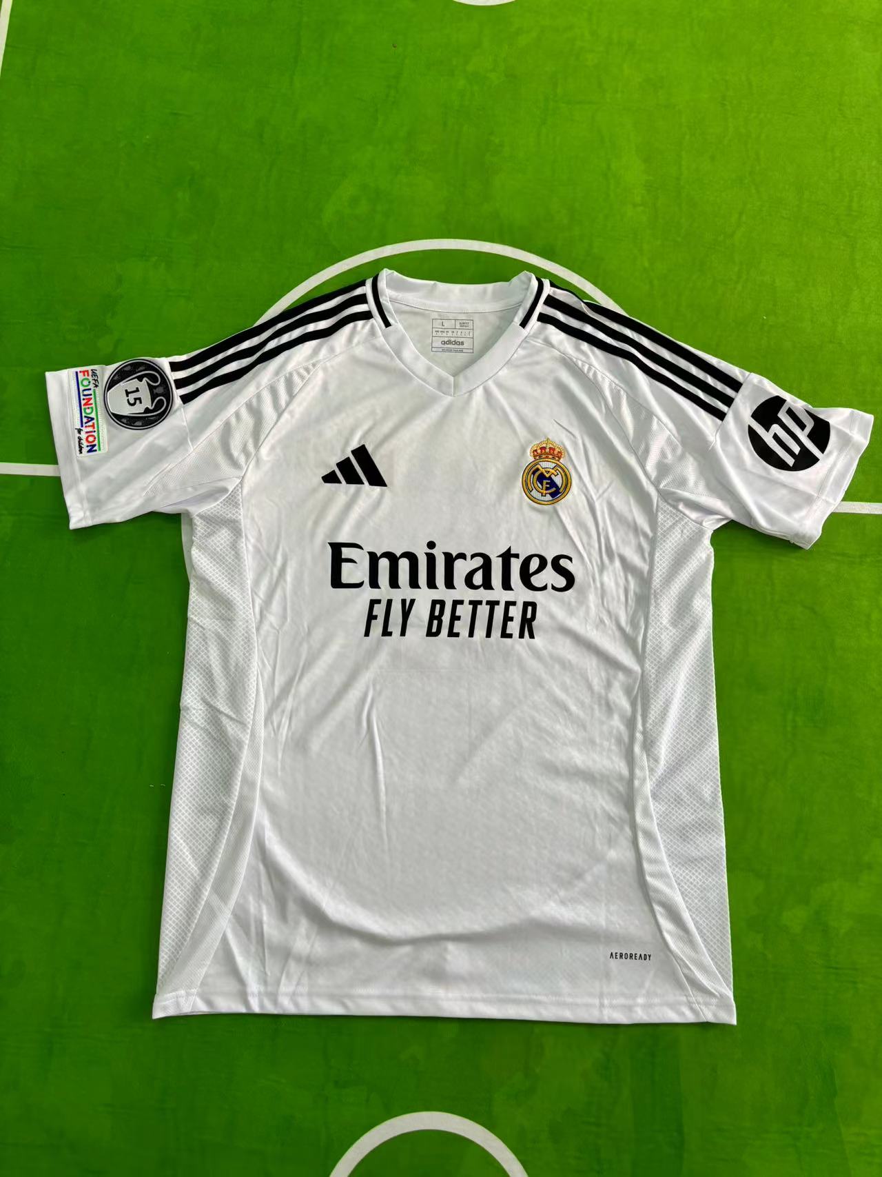 Real Madrid 2024/25 Home Jersey - Fan Edition - The Jersey Vault