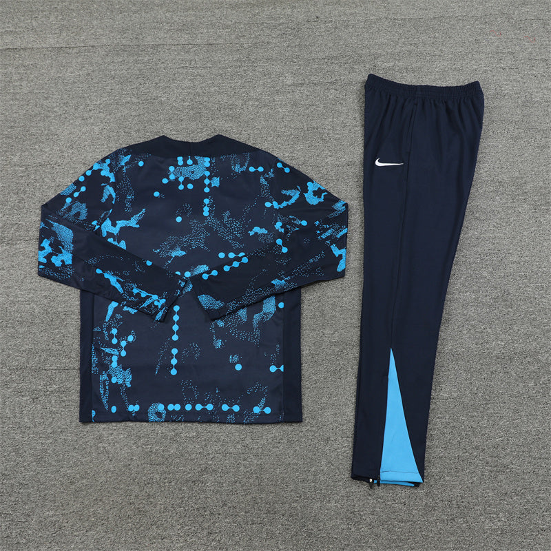 Chelsea 2024/25 Training Tracksuit (Black Glitch)