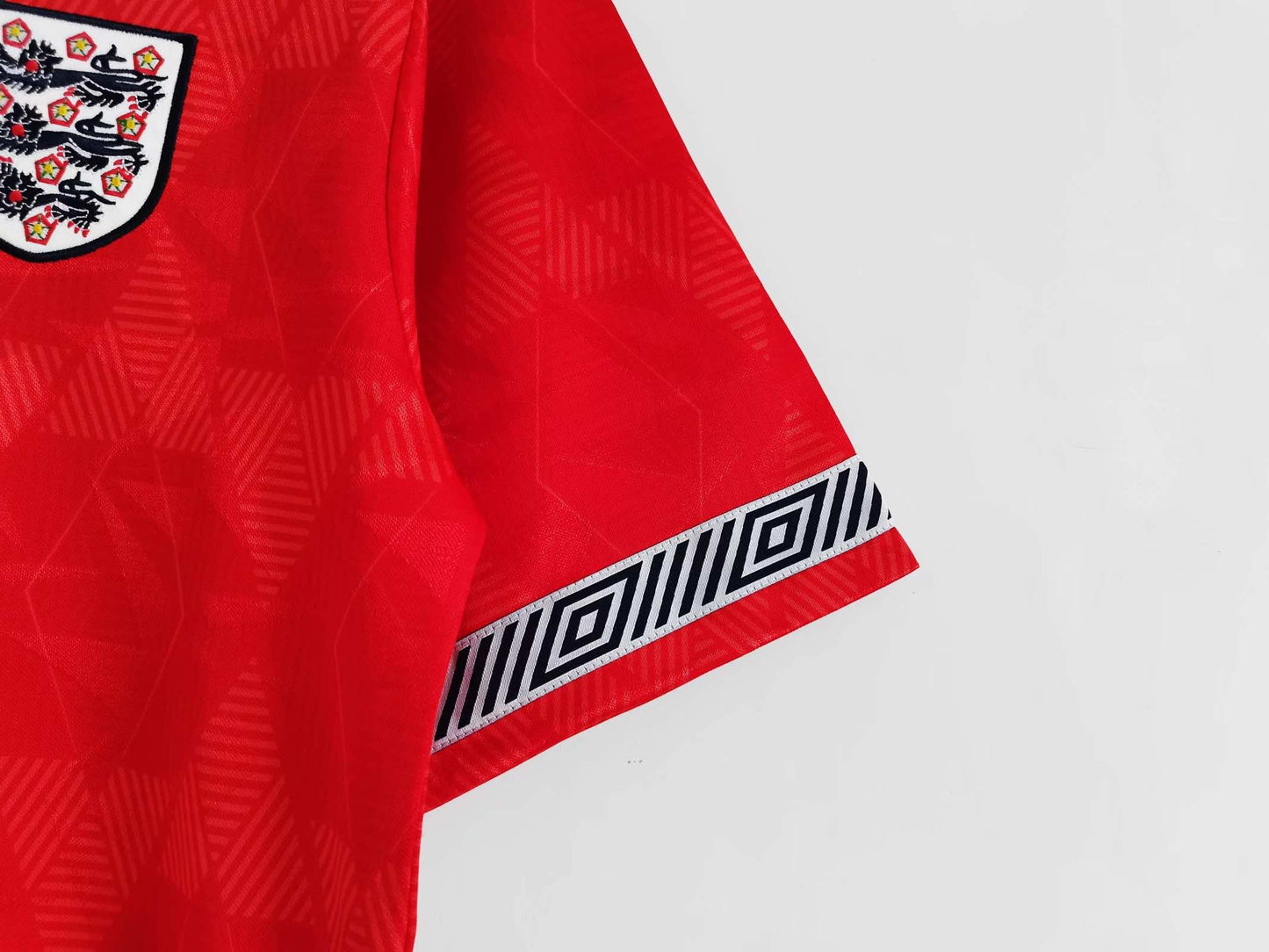 England 1990/01 Jersey - Retro Edition (Red) - The Jersey Vault