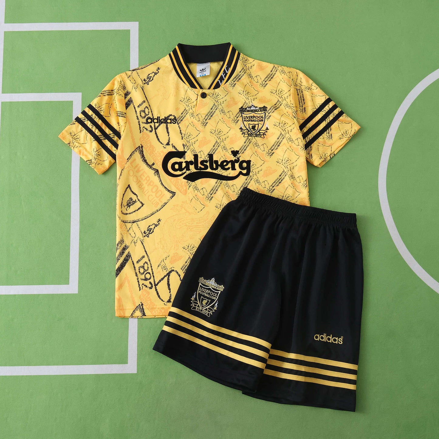 Liverpool 1994/95 Third Kit - Retro Edition (Kids)