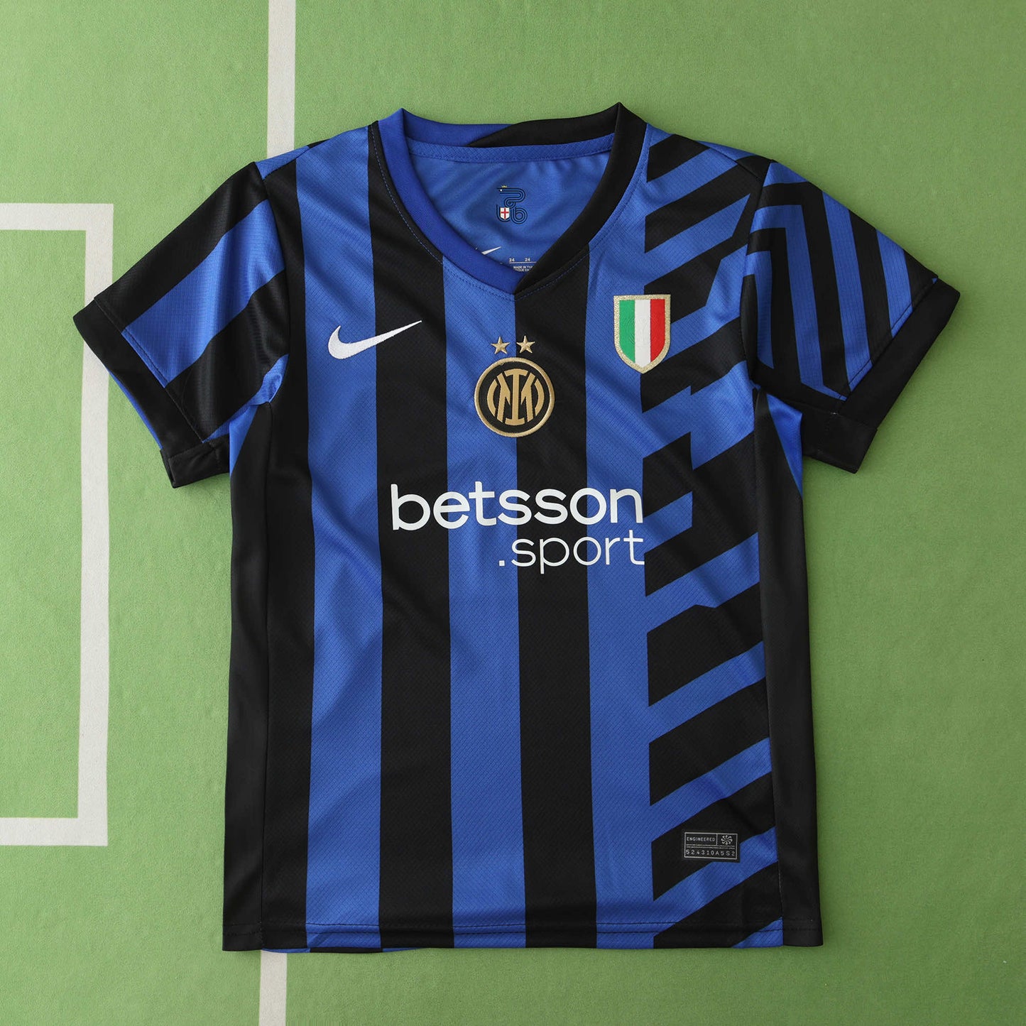 Inter Milan 2024/25 Home Kit - Fan Edition (Kids)