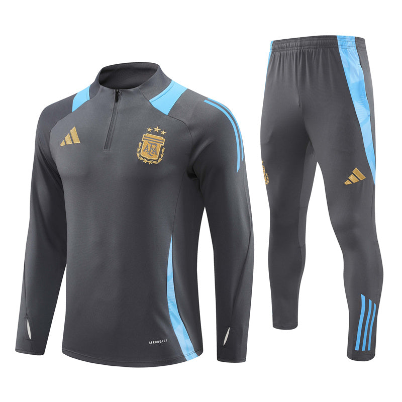 Argentina 2024/25 Training Tracksuit (Grey)