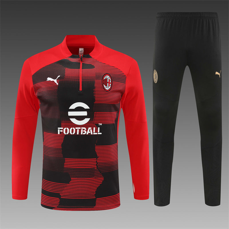 AC Milan 2024/25 Training Tracksuit ( Red)