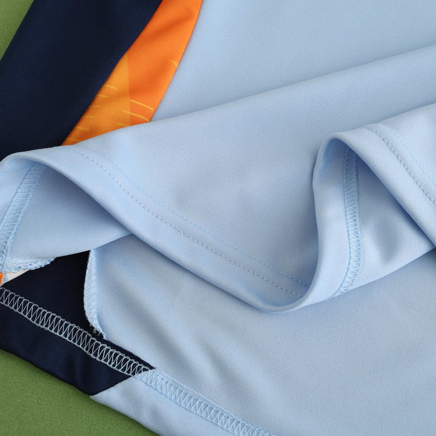 Real Madrid 2024/25 Training Tracksuit (White + Orange #3)