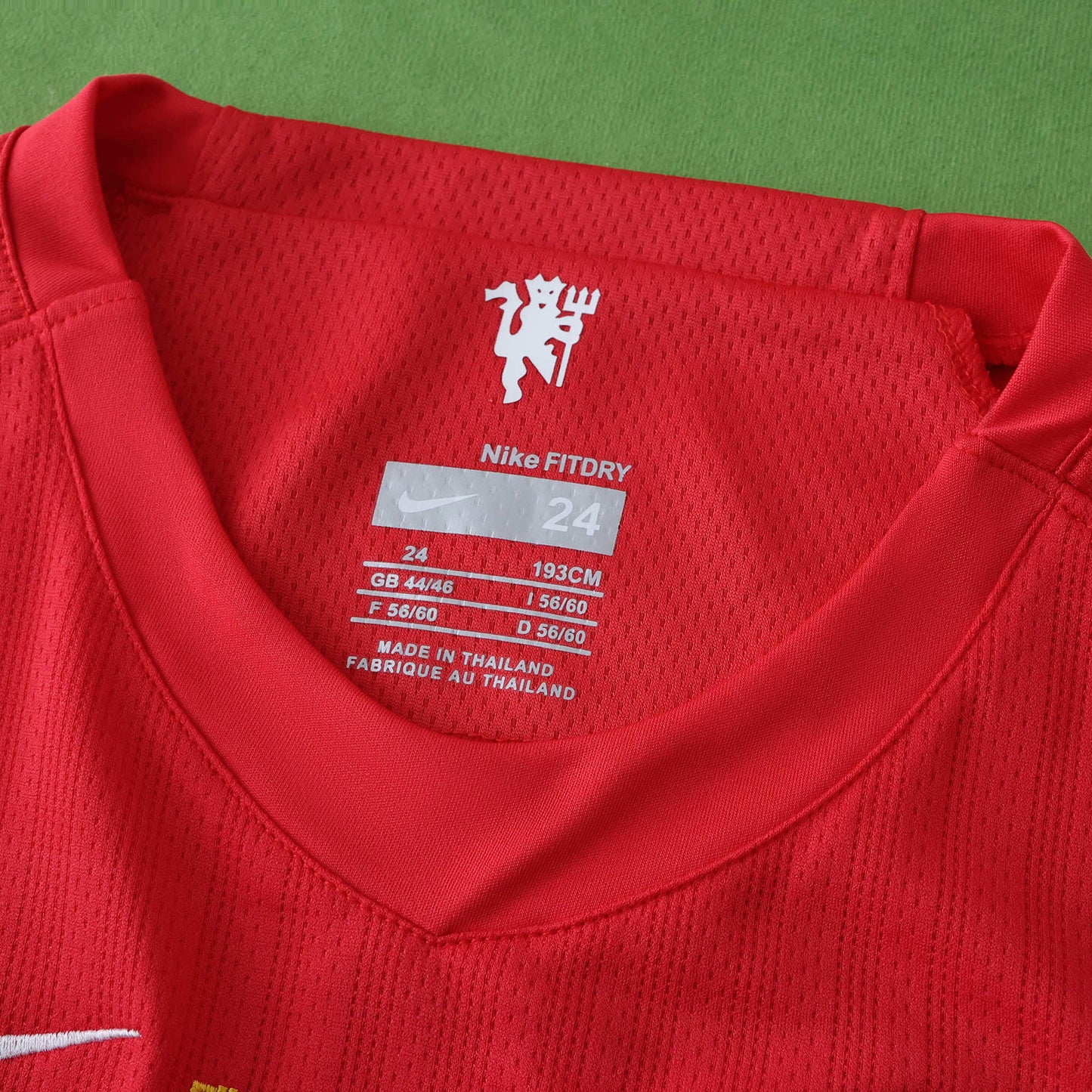Manchester United 2007/08 Home Kit - Retro Edition (Kids)