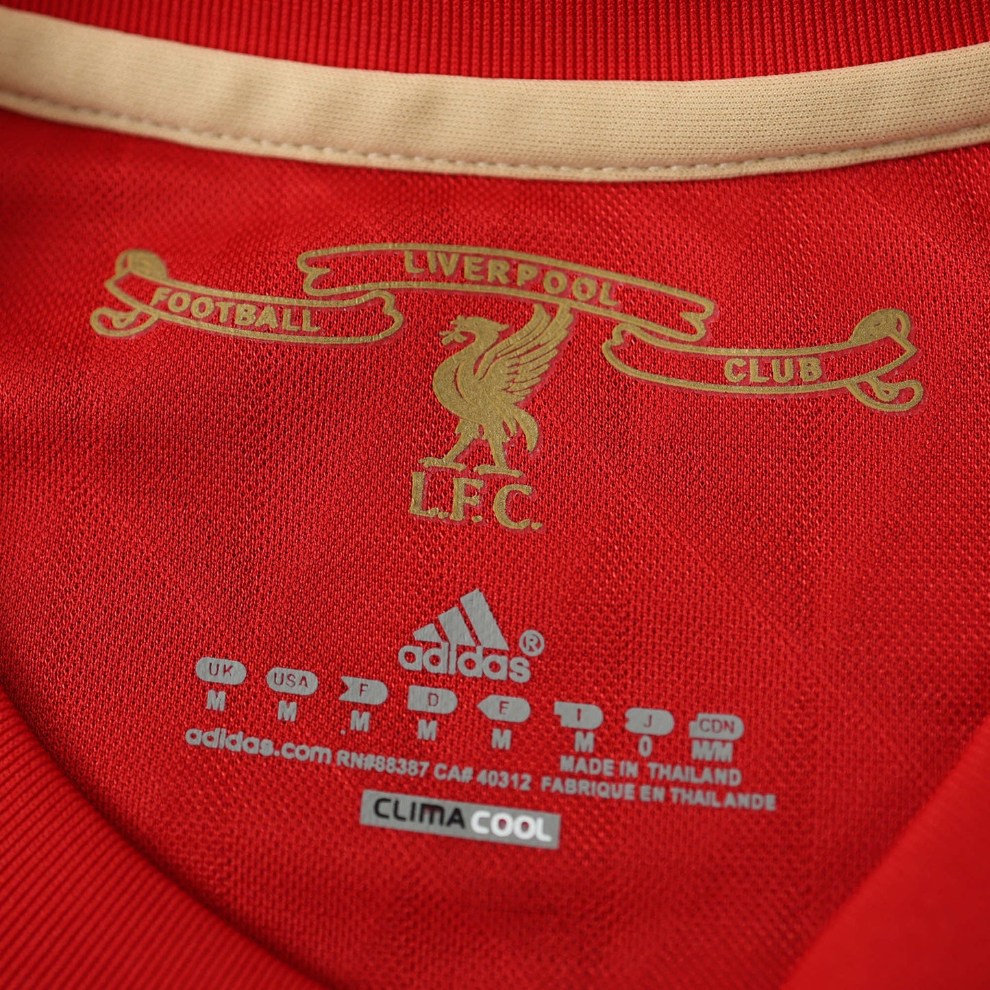 Liverpool 2010/11 Home Jersey - Retro Edition
