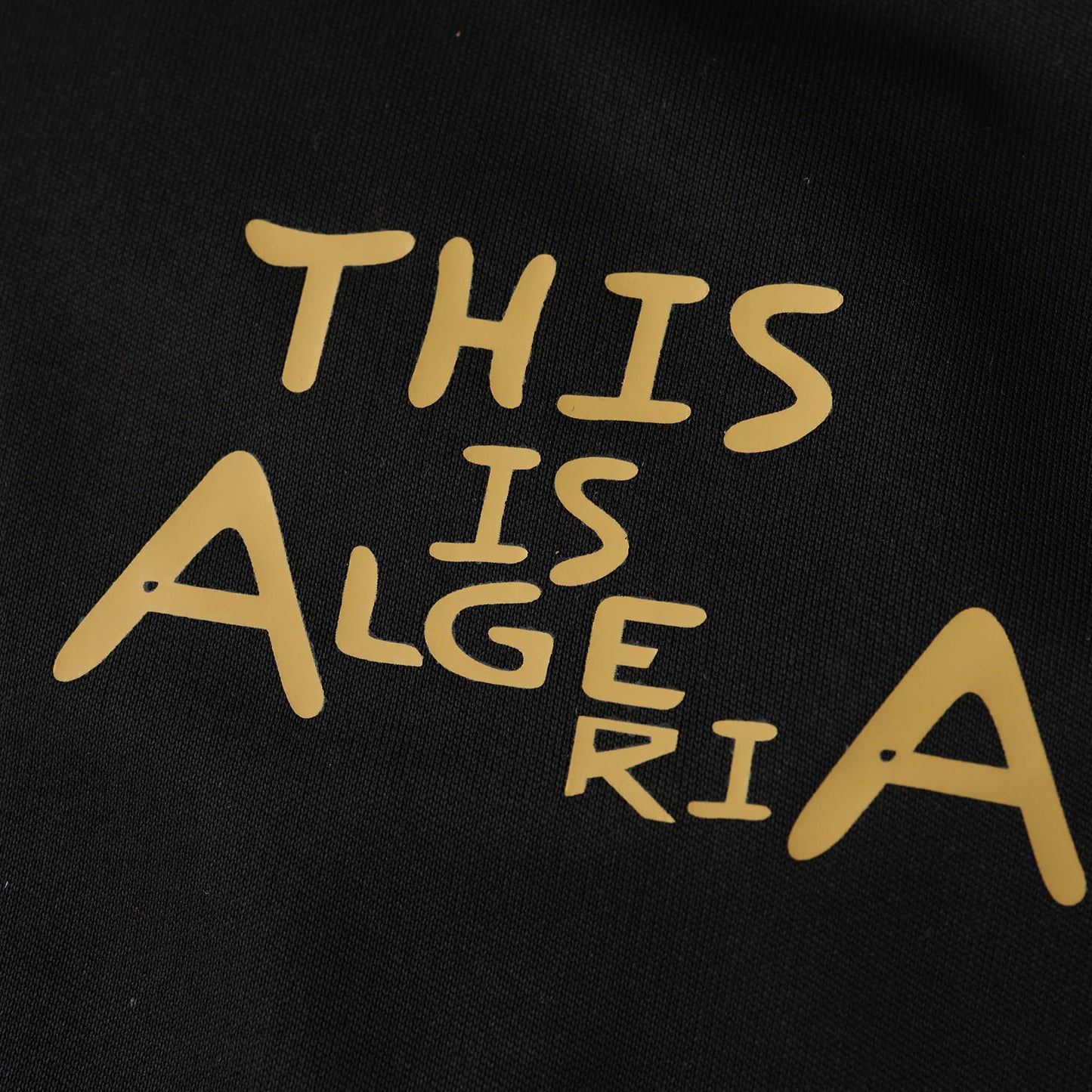Algeria 2024/25 Royal Gold Concept Jersey - Special Edition (black)