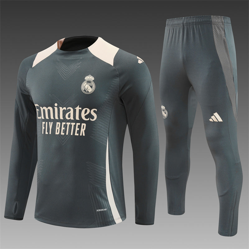 Real Madrid 2024/25 Training Tracksuit (Grey#2)