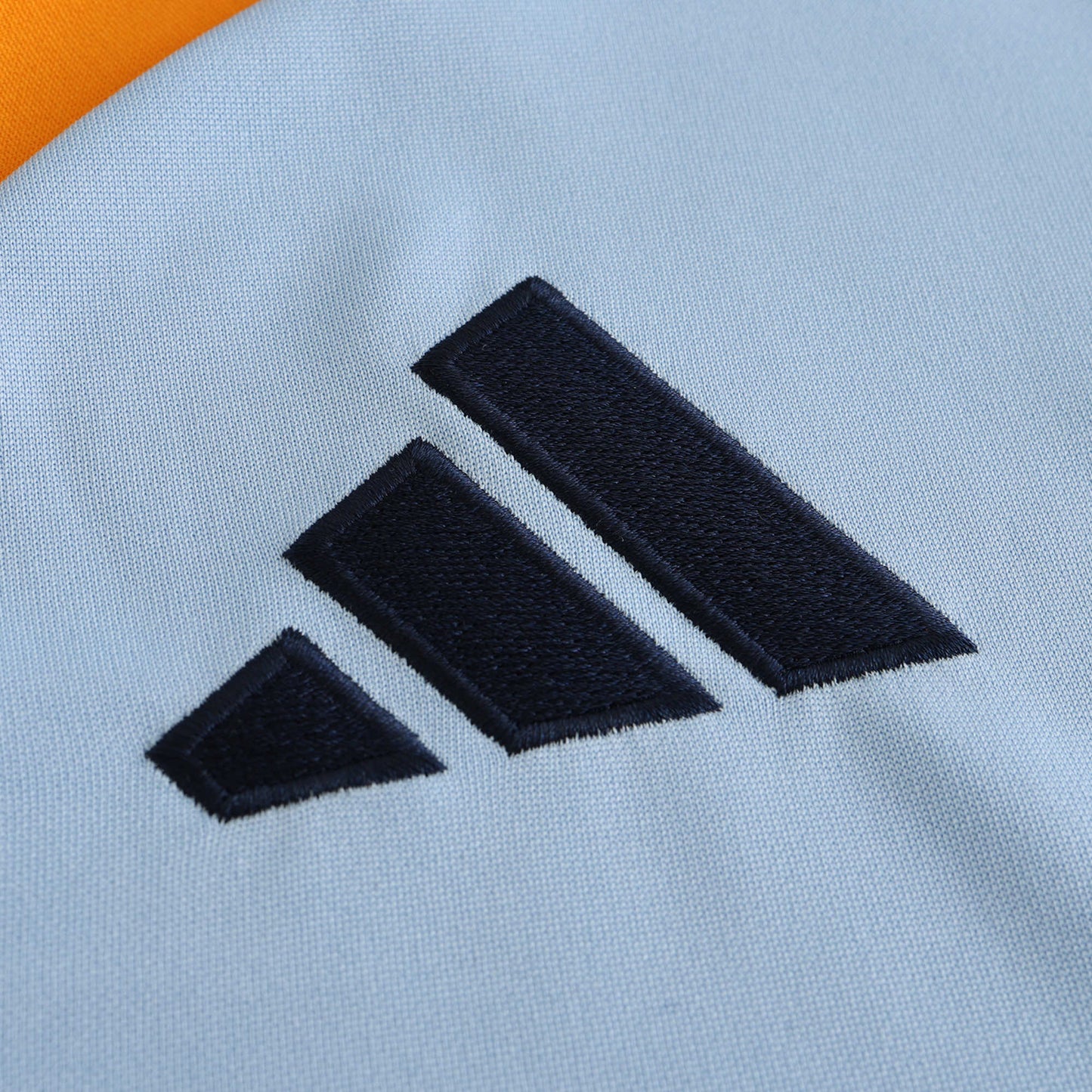 Real Madrid 2024/25 Training Tracksuit (White + Orange #3)