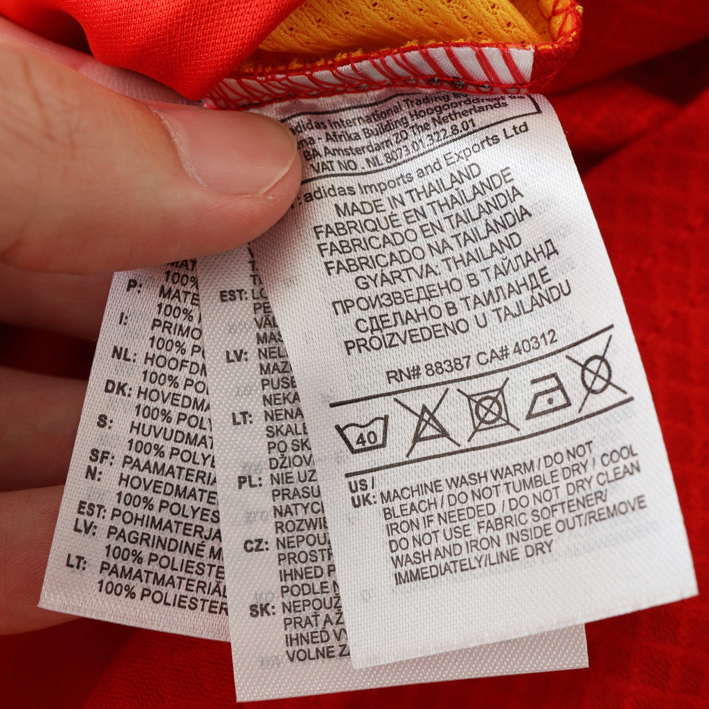 Spain 2024/25 Home Jersey - Fan Edition - The Jersey Vault