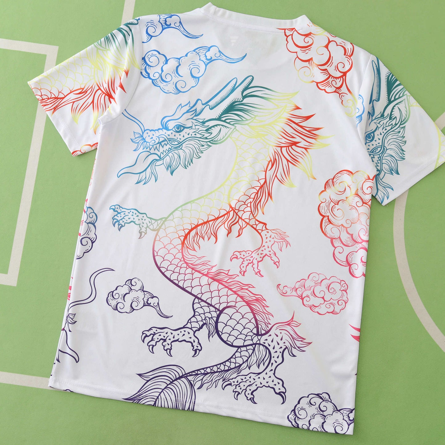 Real Madrid 2024/25 Rainbow Dragon Jersey - Special Edition (White)