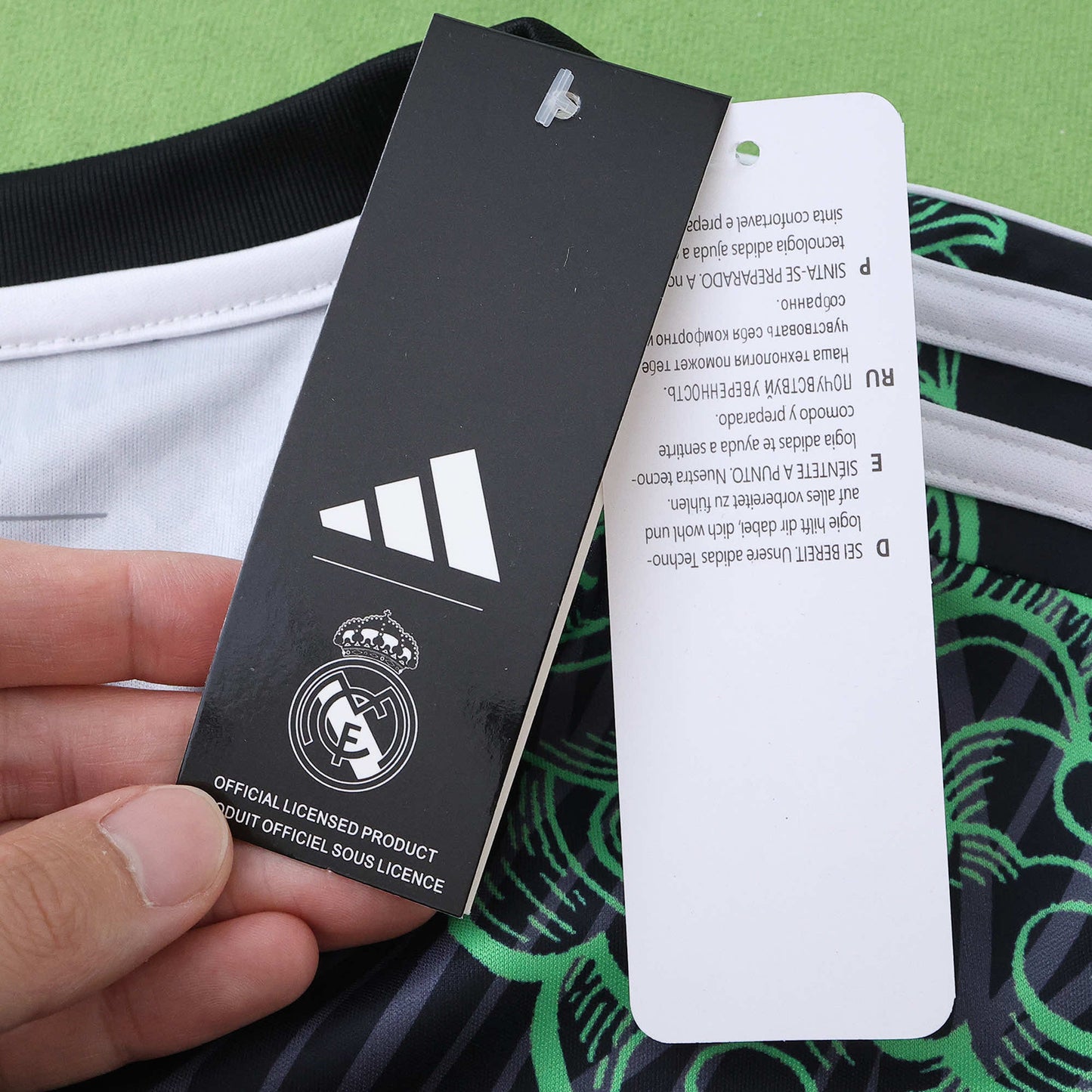 Real Madrid 2024/25 Emerald Dragon Jersey - Special Edition - The Jersey Vault