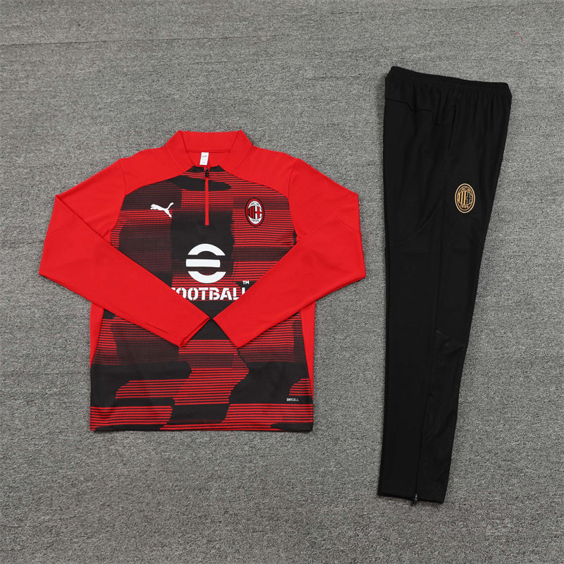 AC Milan 2024/25 Training Tracksuit ( Red)