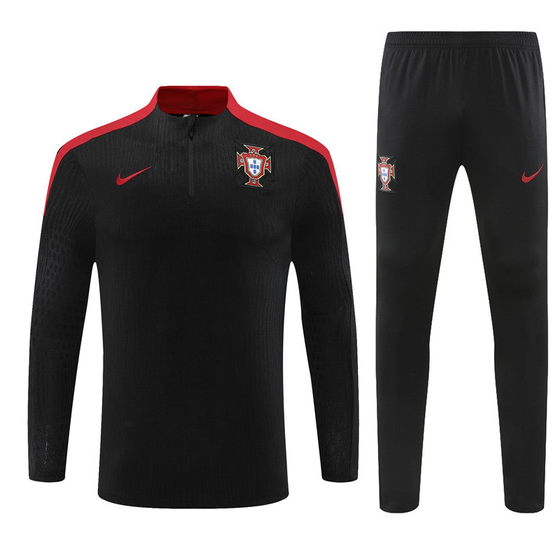 Portugal 2024/25 Training Tracksuit ( Black)